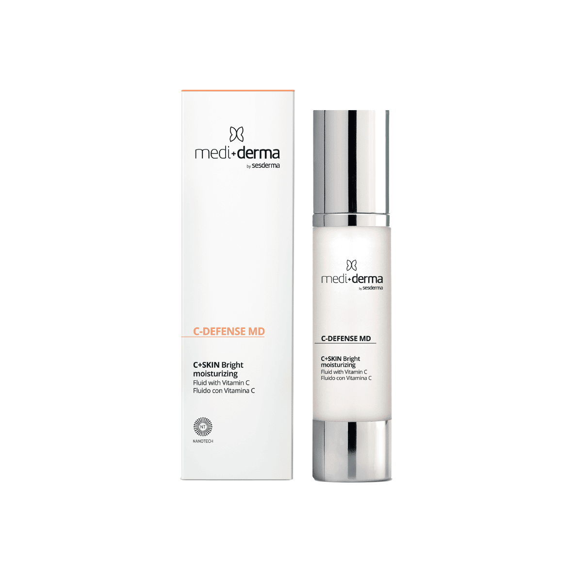 mediderma c defence md c+skin bright moisturizing facial fluid 50ml mediderma c defence md c+skin bright moisturizing facial fluid 50ml
